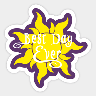 Best Day Ever Sticker